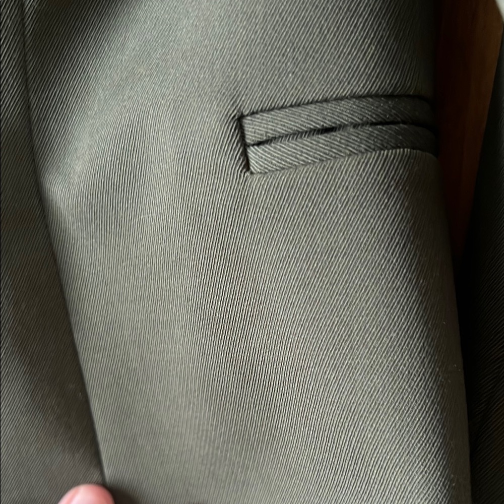 Theory  Women's Olive Blazer - Picture 11 of 13